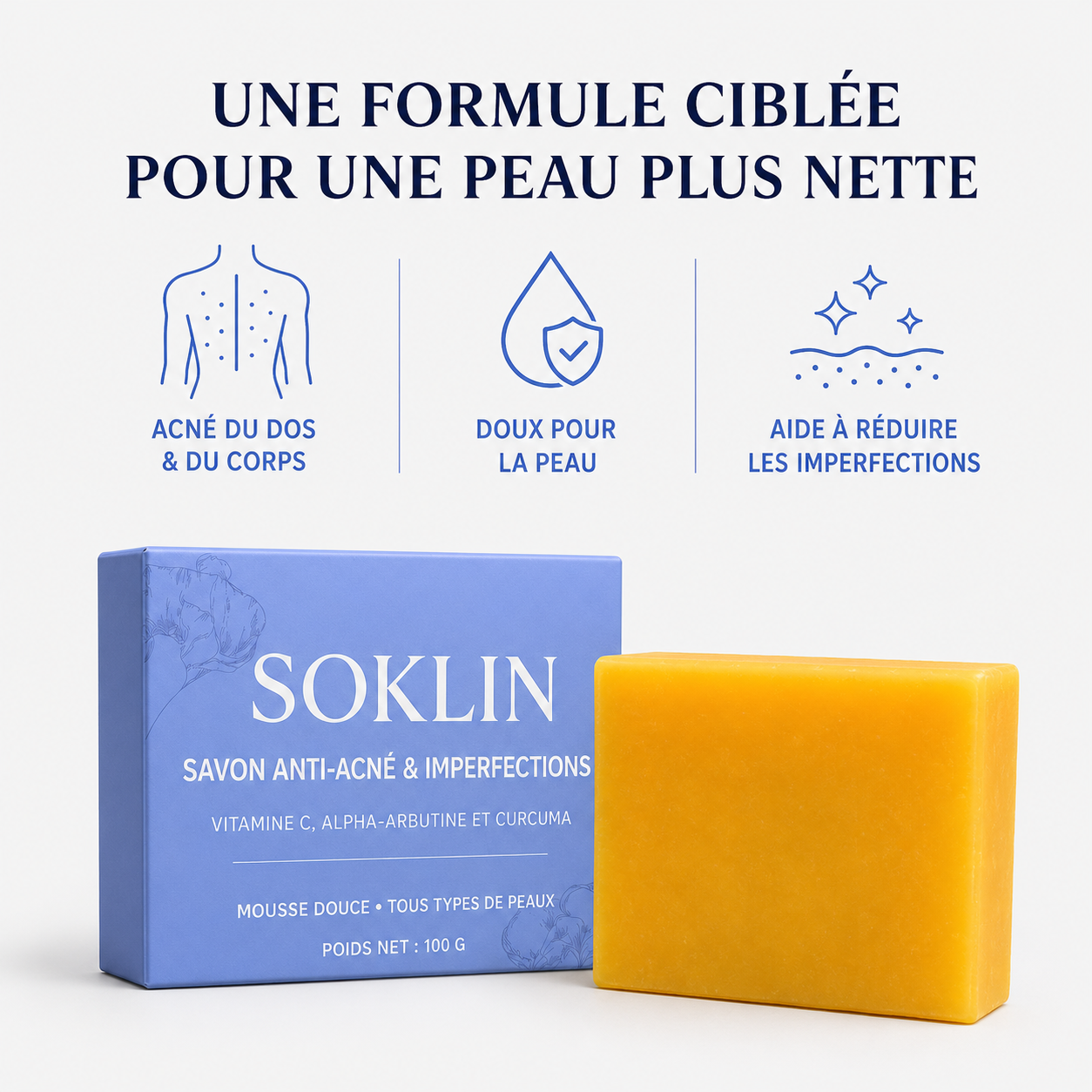 Savon Anti-Acné & Imperfections Corps